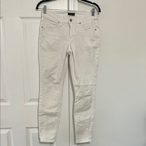 Silver Jeans Women's White Skinny Jeans